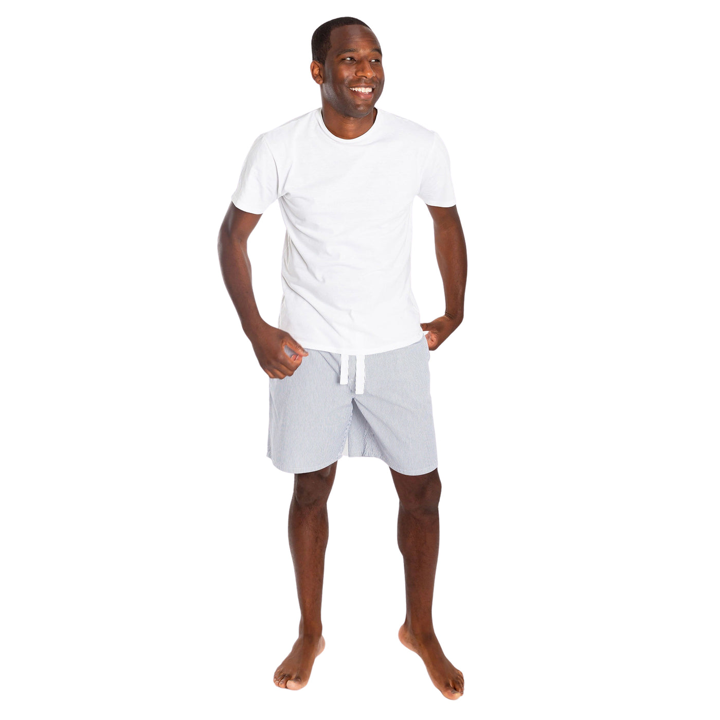 Men's Braddock Thin Stripe Sleep Shorts