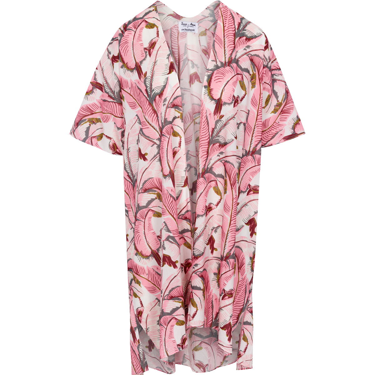Women's Pink Martinique® Banana Leaf Cover Up