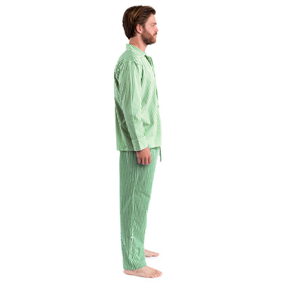 Men's Braddock Green Long PJ Set