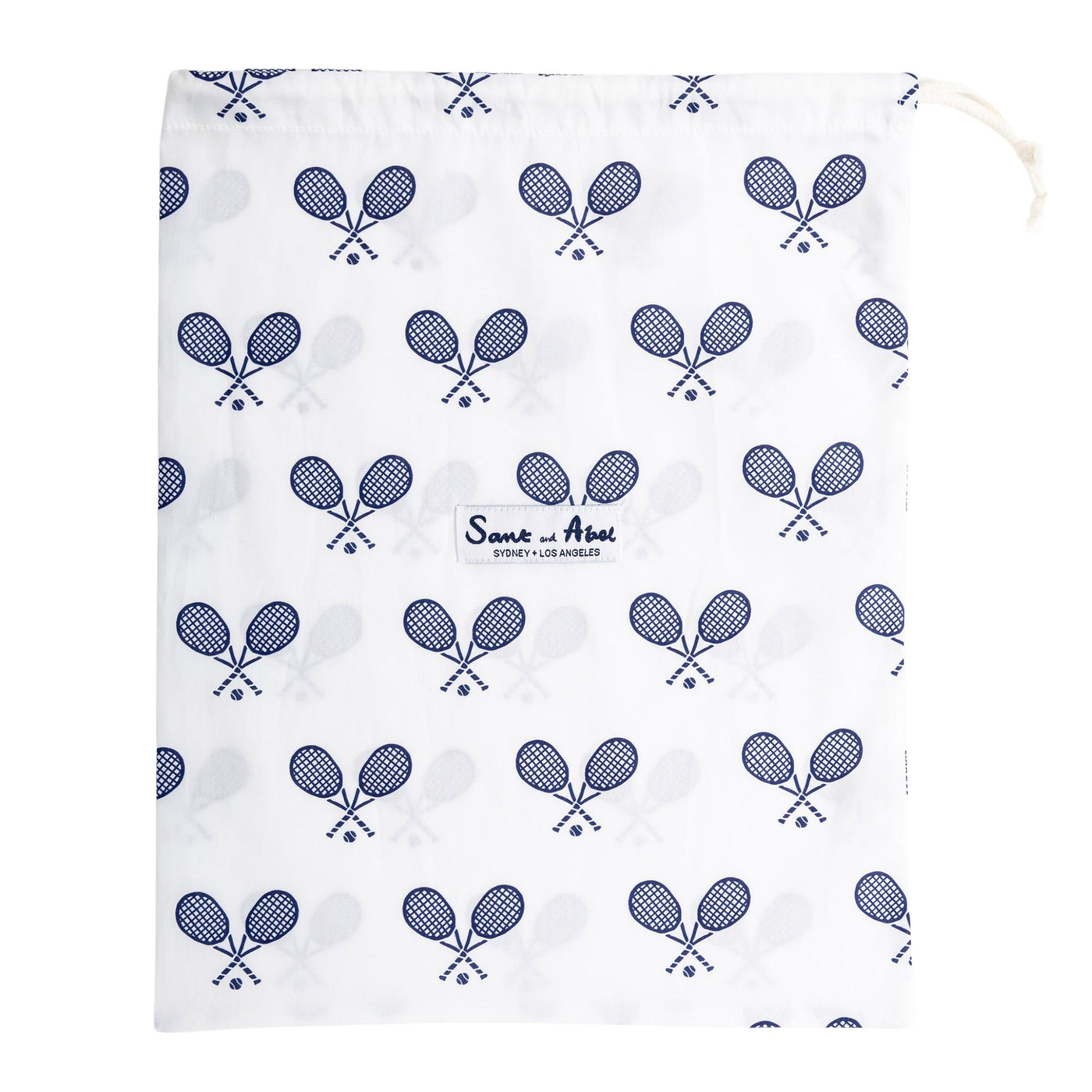 Men's Tennis Navy Long PJ Set