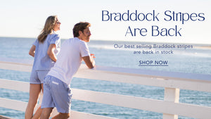 Braddock Stripes are Back. Our best selling Braddock stripes are back in stock. Shop Now.