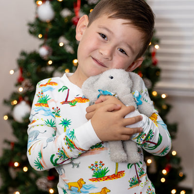 Kids Trunks Up Long PJ Set