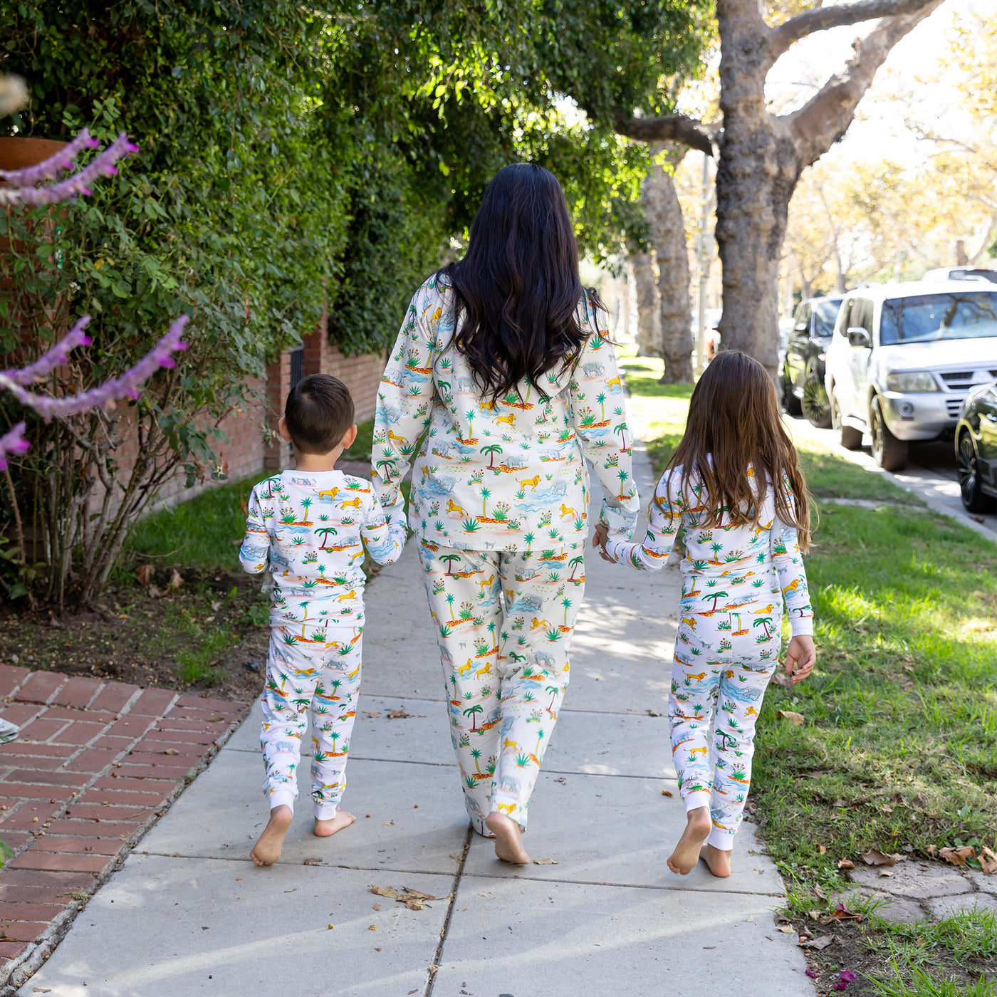 Kids Trunks Up Long PJ Set