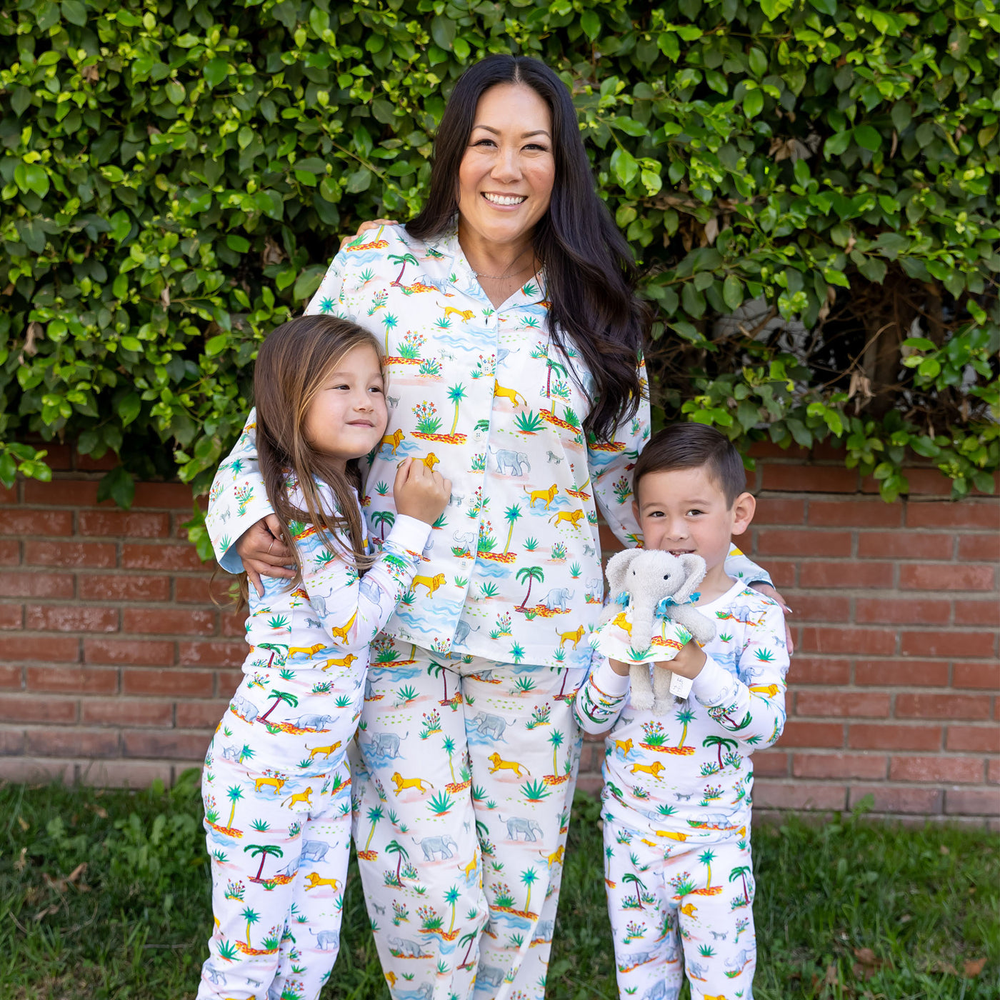 Kids Trunks Up Long PJ Set