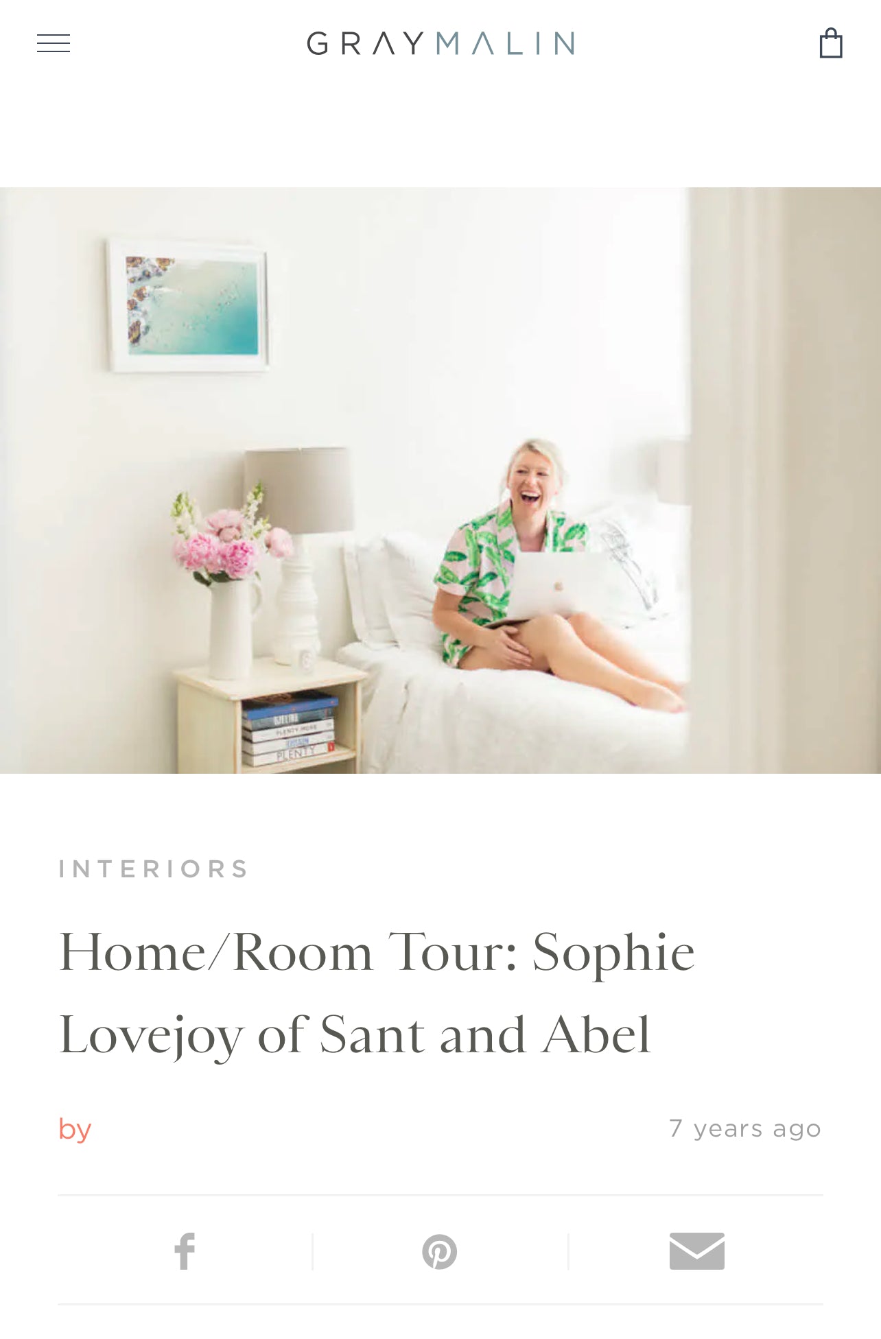 Gray Malin Home Room Tour Sophie Lovejoy