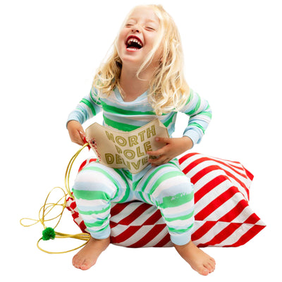 Kids Drawbertson Wild Stripes Long PJ Set