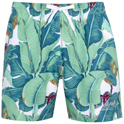 Men's Martinique® Green Banana Leaf Swim Shorts