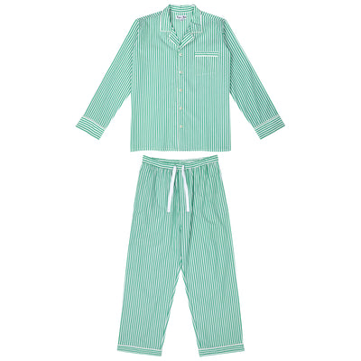 Men's Braddock Green Long PJ Set