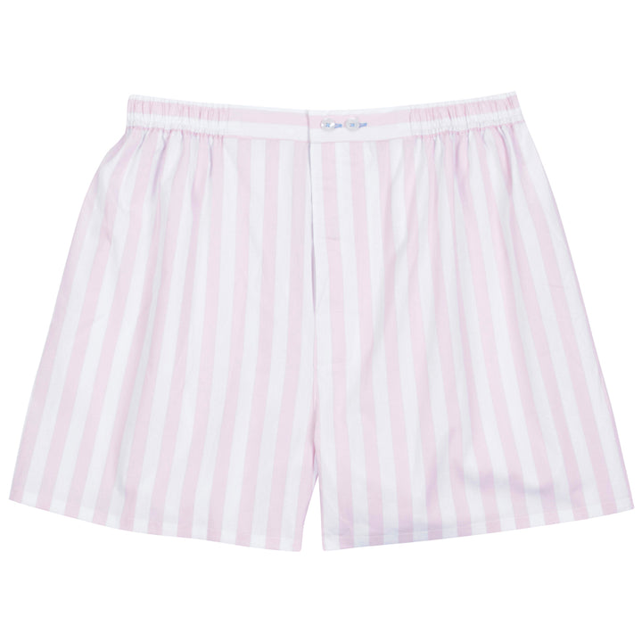 Men's Braddock Pink Boxer Shorts | Pure Cotton Pajamas