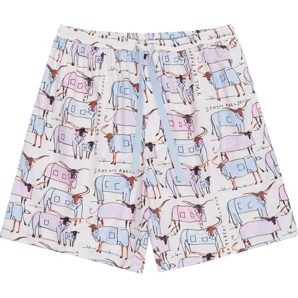 Men's Drawbertson Longhorns Sleep Shorts