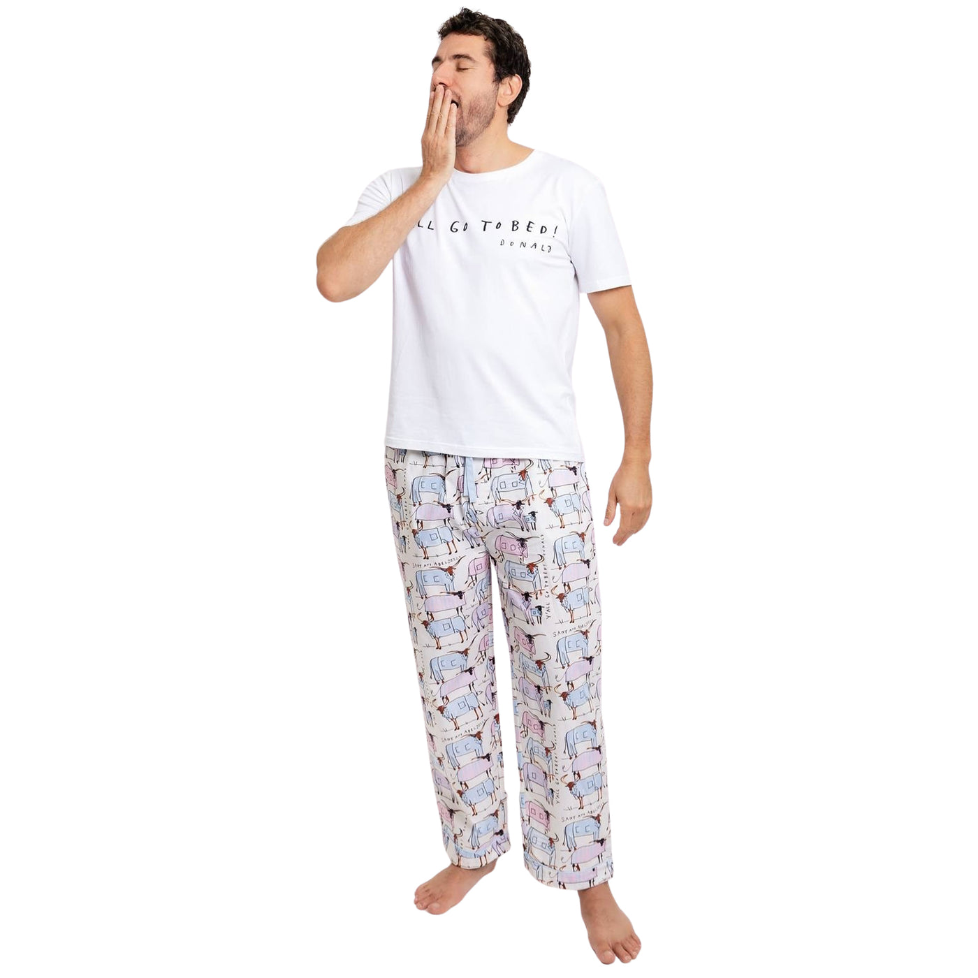 Men's Drawbertson Y'All Go To Bed T-Shirt