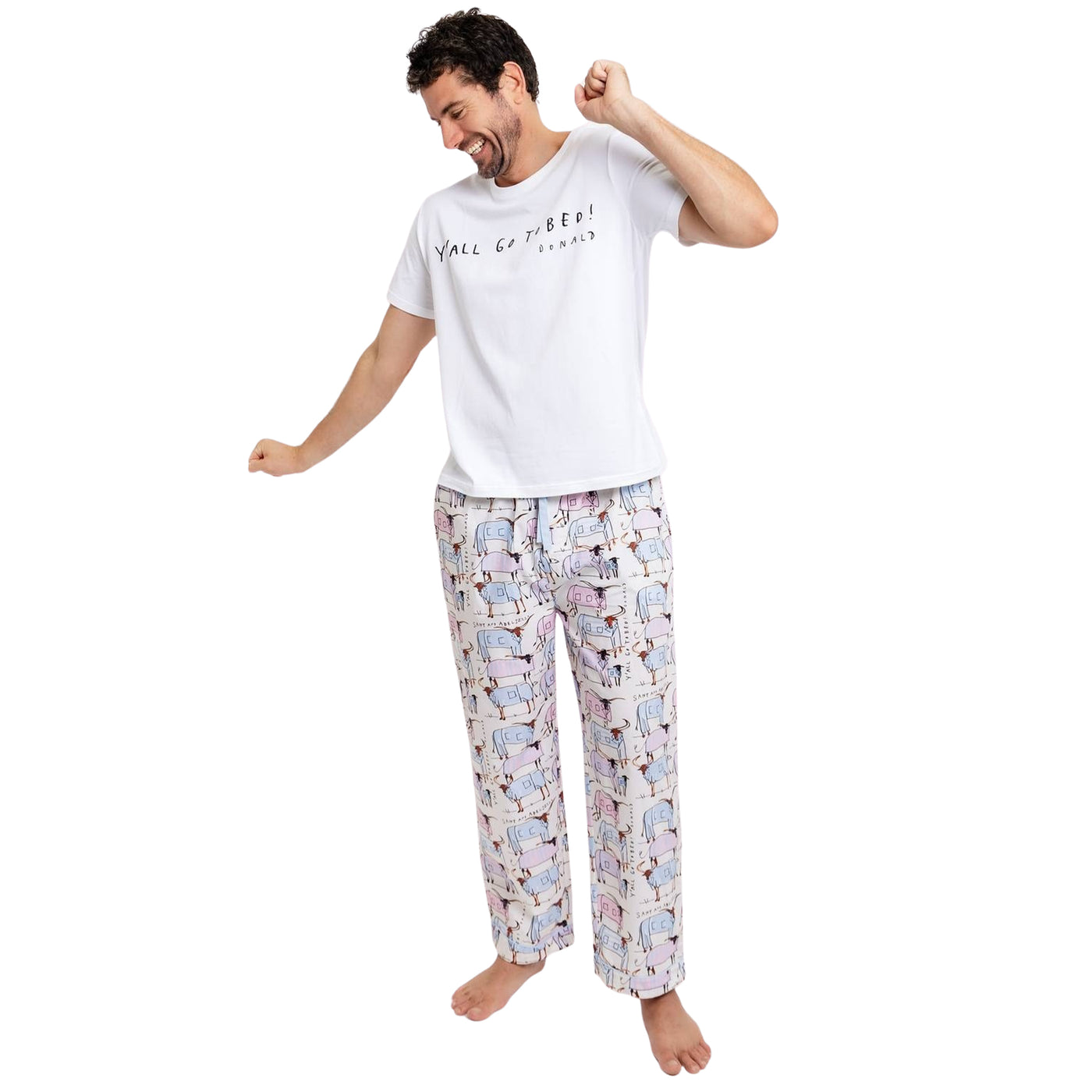 Men's Drawbertson Y'All Go To Bed T-Shirt