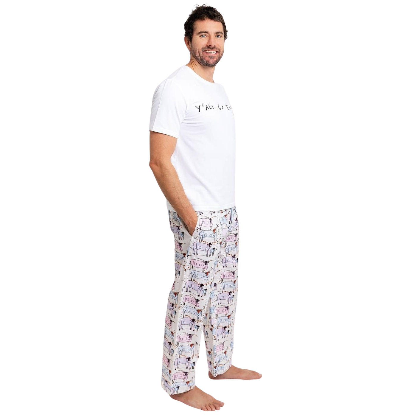 Men's Drawbertson Y'All Go To Bed T-Shirt