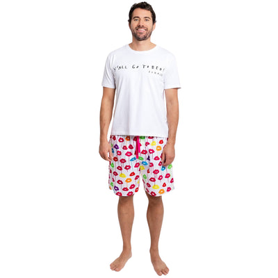 Men's Drawbertson Drippy Lips Sleep Shorts