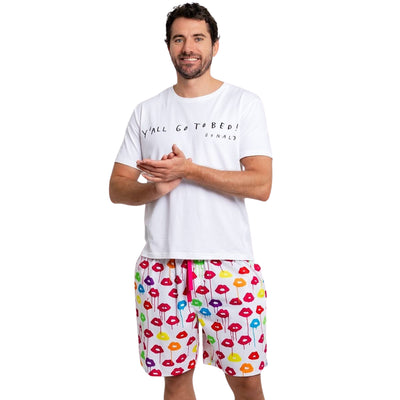 Men's Drawbertson Drippy Lips Sleep Shorts