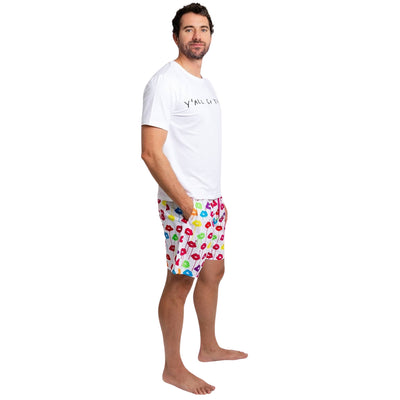 Men's Drawbertson Drippy Lips Sleep Shorts
