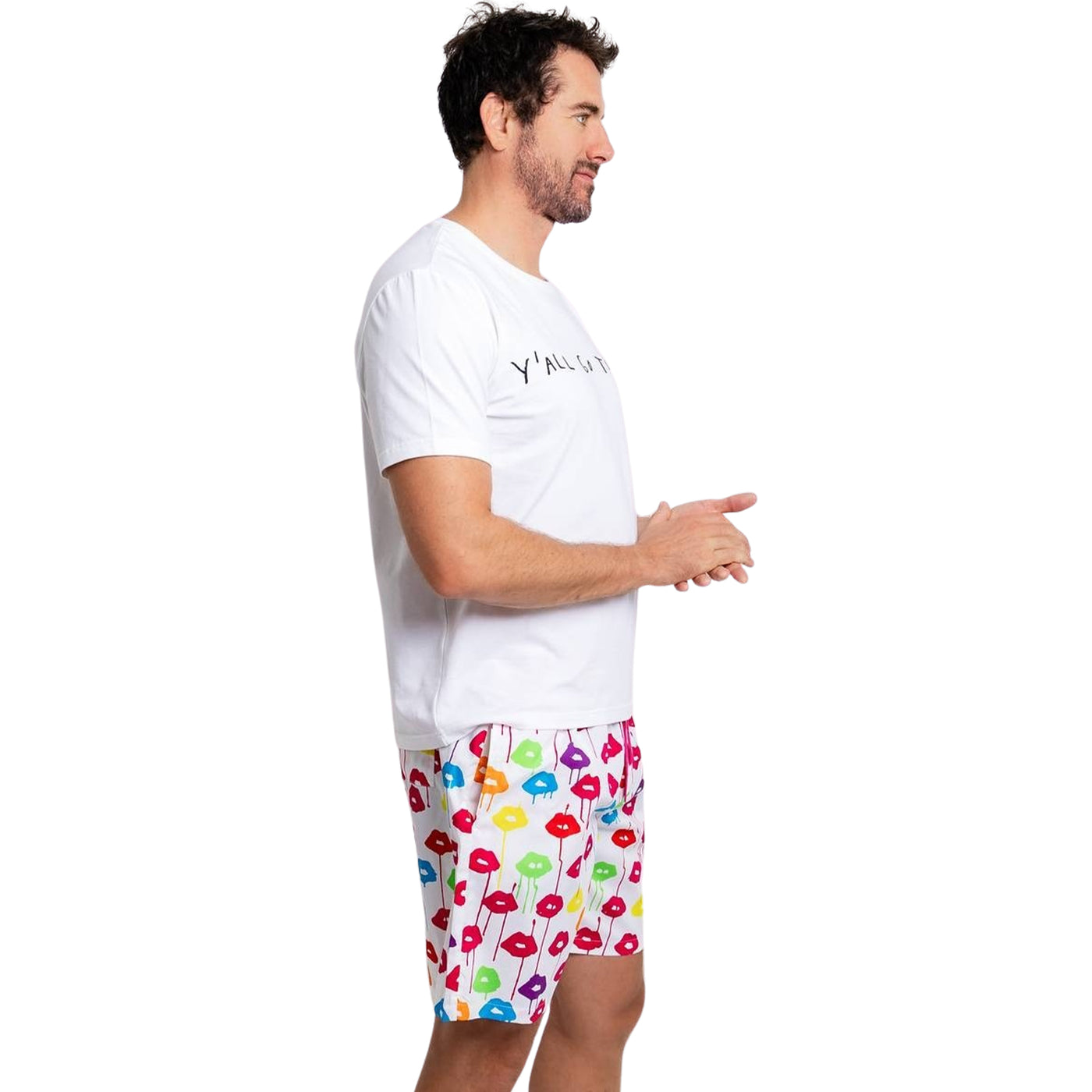 Men's Drawbertson Drippy Lips Sleep Shorts