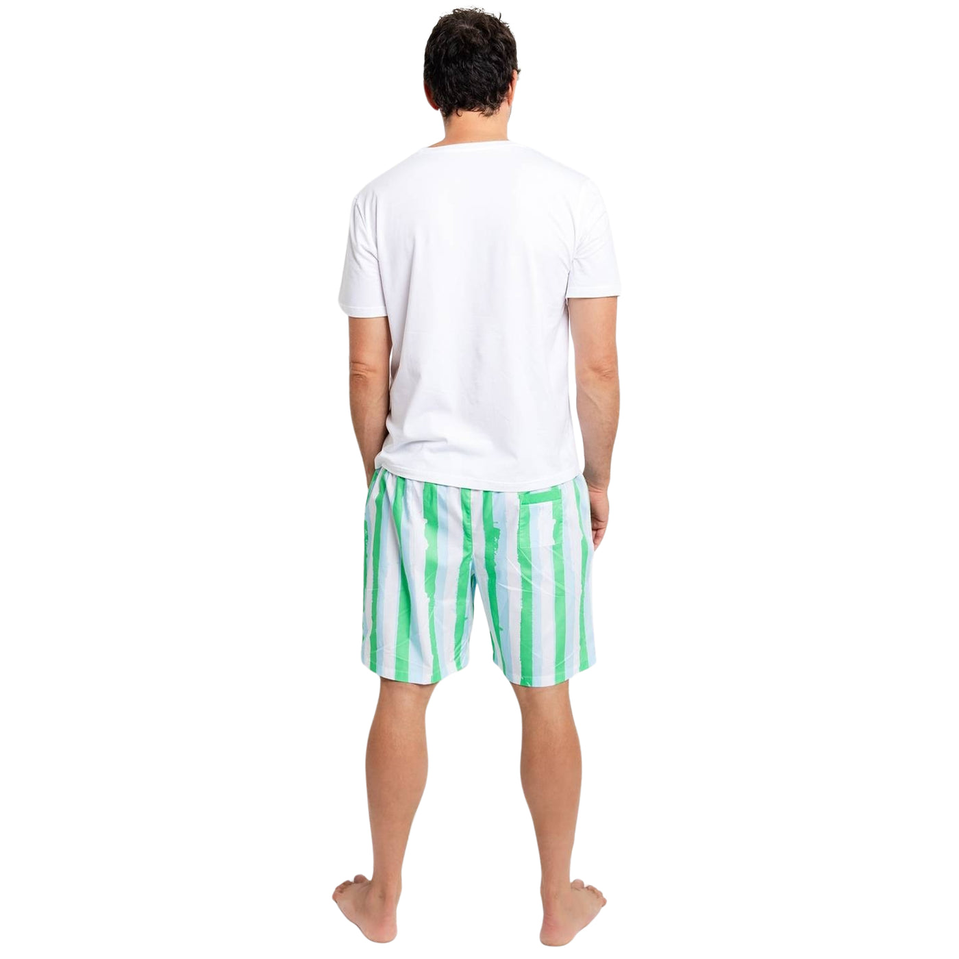 Men's Drawbertson Wild Stripes Sleep Shorts
