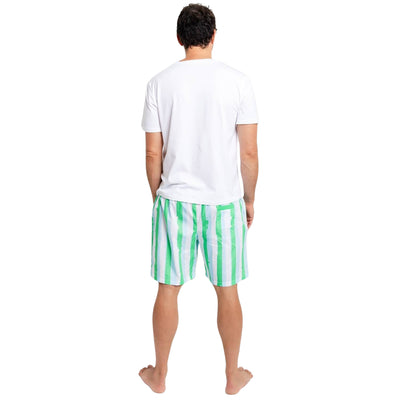 Men's Drawbertson Wild Stripes Sleep Shorts