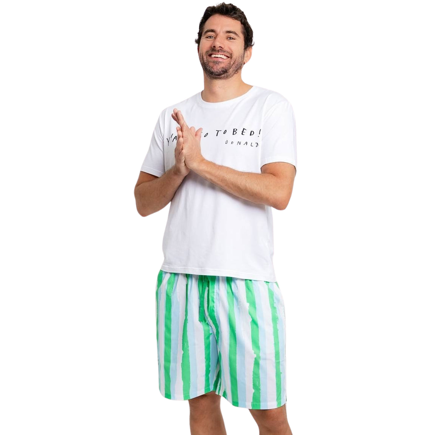 Men's Drawbertson Wild Stripes Sleep Shorts