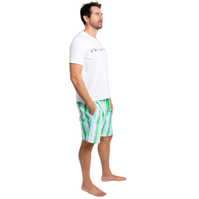 Men's Drawbertson Wild Stripes Sleep Shorts