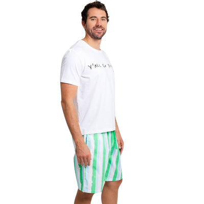 Men's Drawbertson Wild Stripes Sleep Shorts