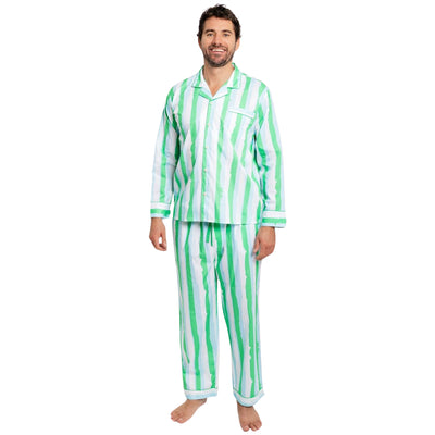 Men's Drawbertson Wild Stripes Long PJ Set