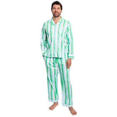 Men's Drawbertson Wild Stripes Long PJ Set