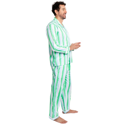 Men's Drawbertson Wild Stripes Long PJ Set