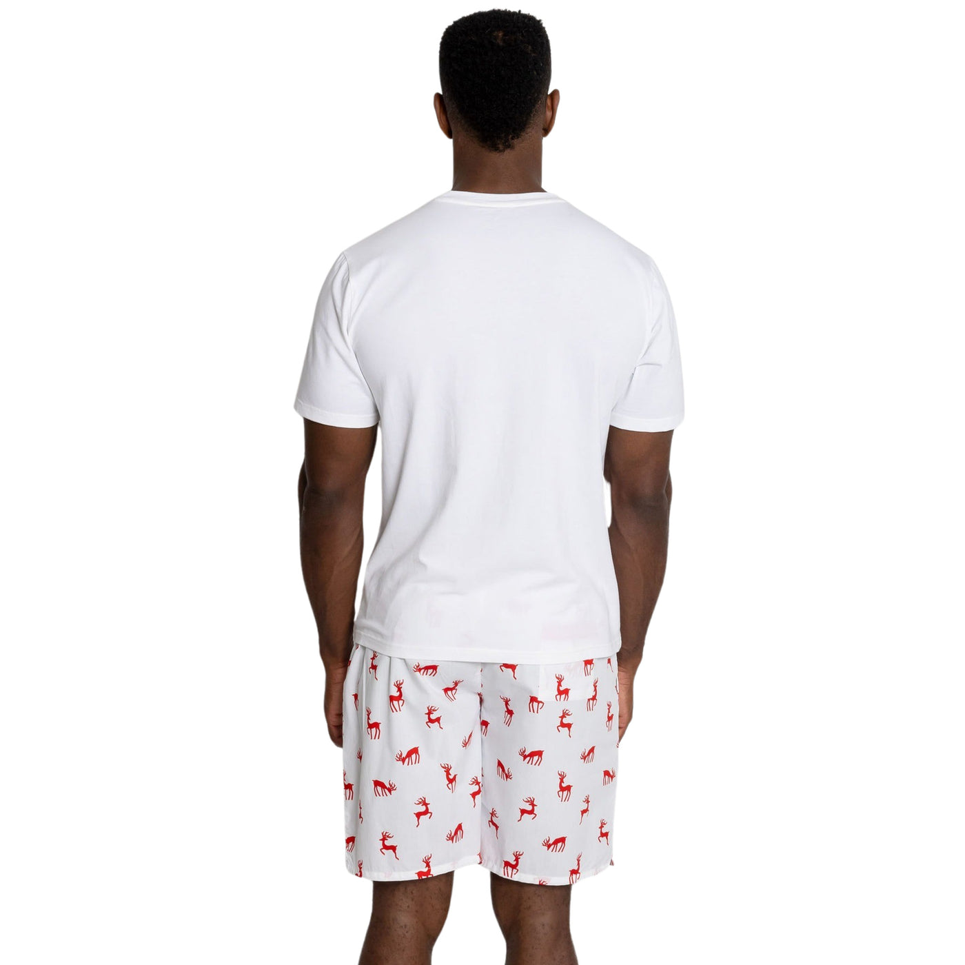 Men's Reindeer Red Sleep Shorts