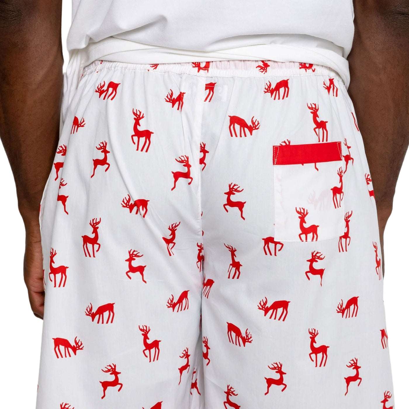 Men's Reindeer Red Sleep Shorts