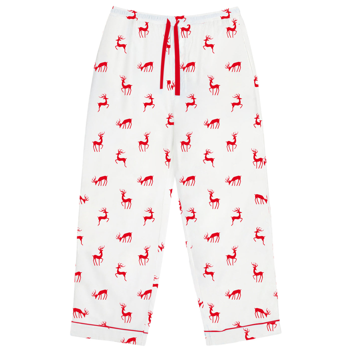 Men's Reindeer Red PJ Pants