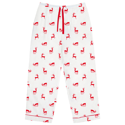 Men's Reindeer Red PJ Pants