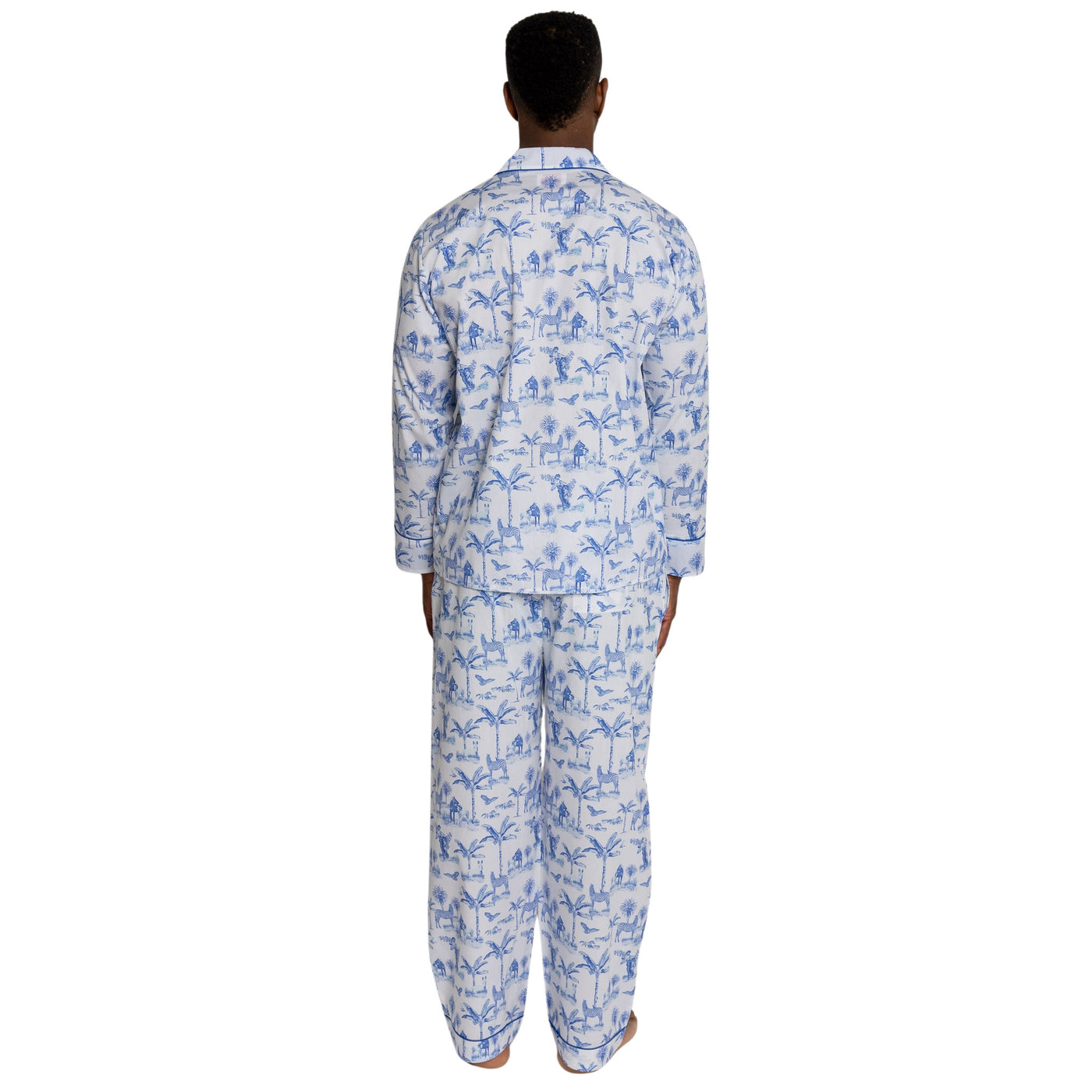 Men's Skydog Blue PJ Set