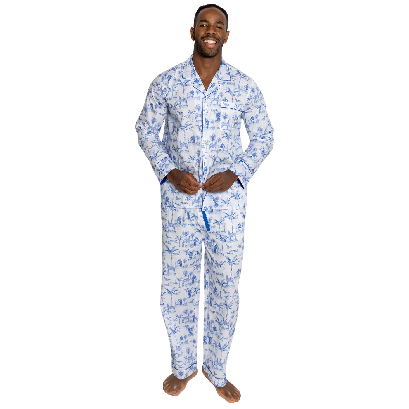 Men's Skydog Blue PJ Set