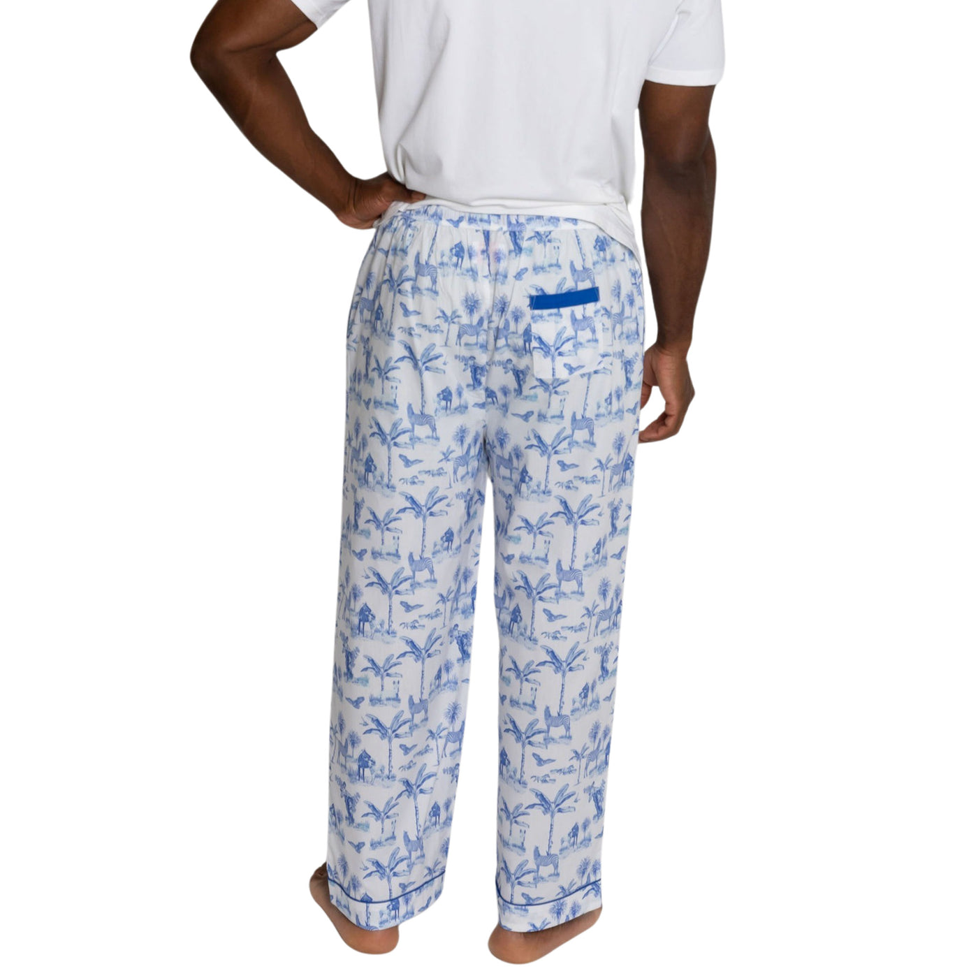 Men's Skydog Blue PJ Pants