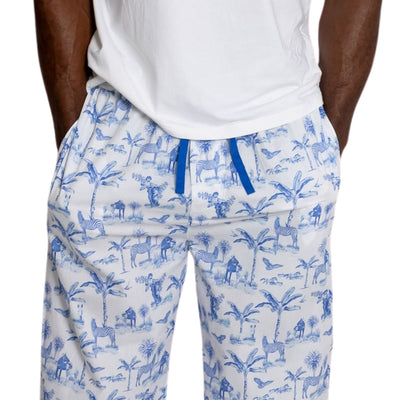 Men's Skydog Blue PJ Pants