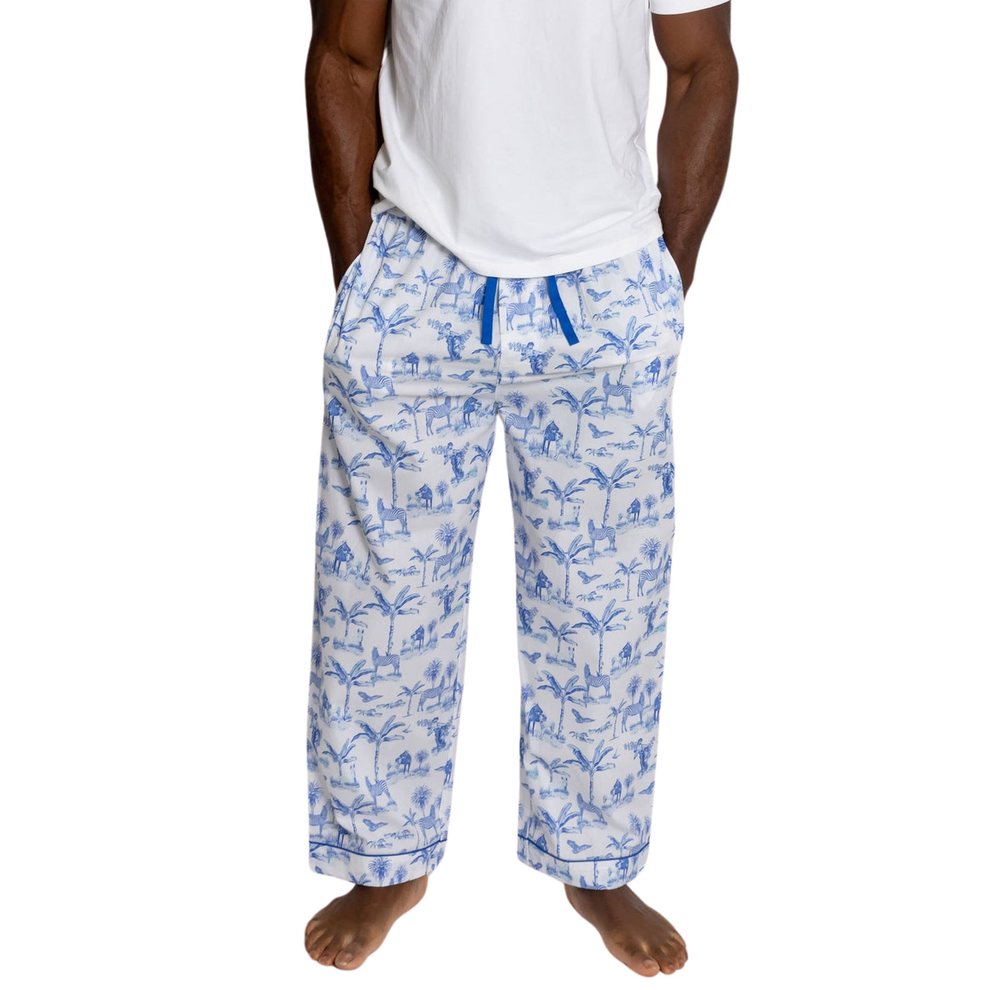 Men's Skydog Blue PJ Pants