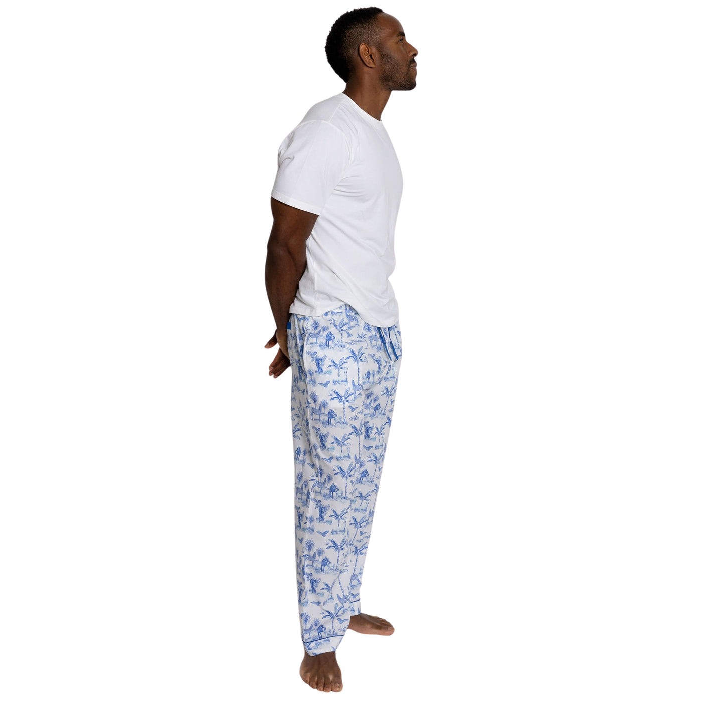 Men's Skydog Blue PJ Pants