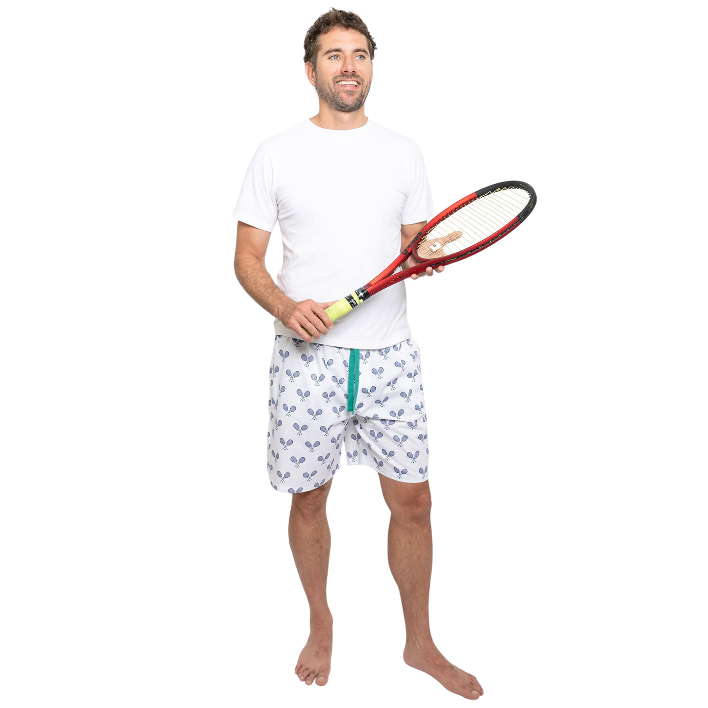 Men's Tennis Navy Sleep Shorts