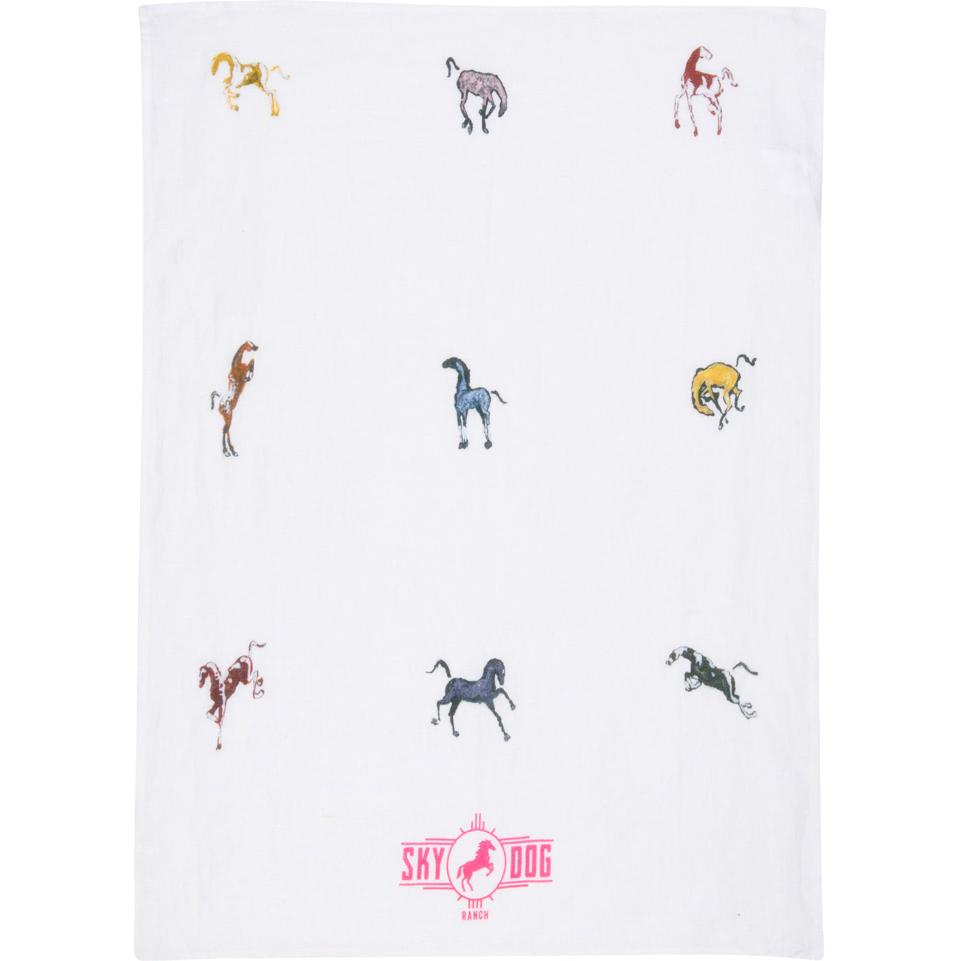 Skydog Linen Tea Towel
