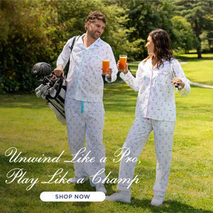 Tennis Printed Long Pajama set