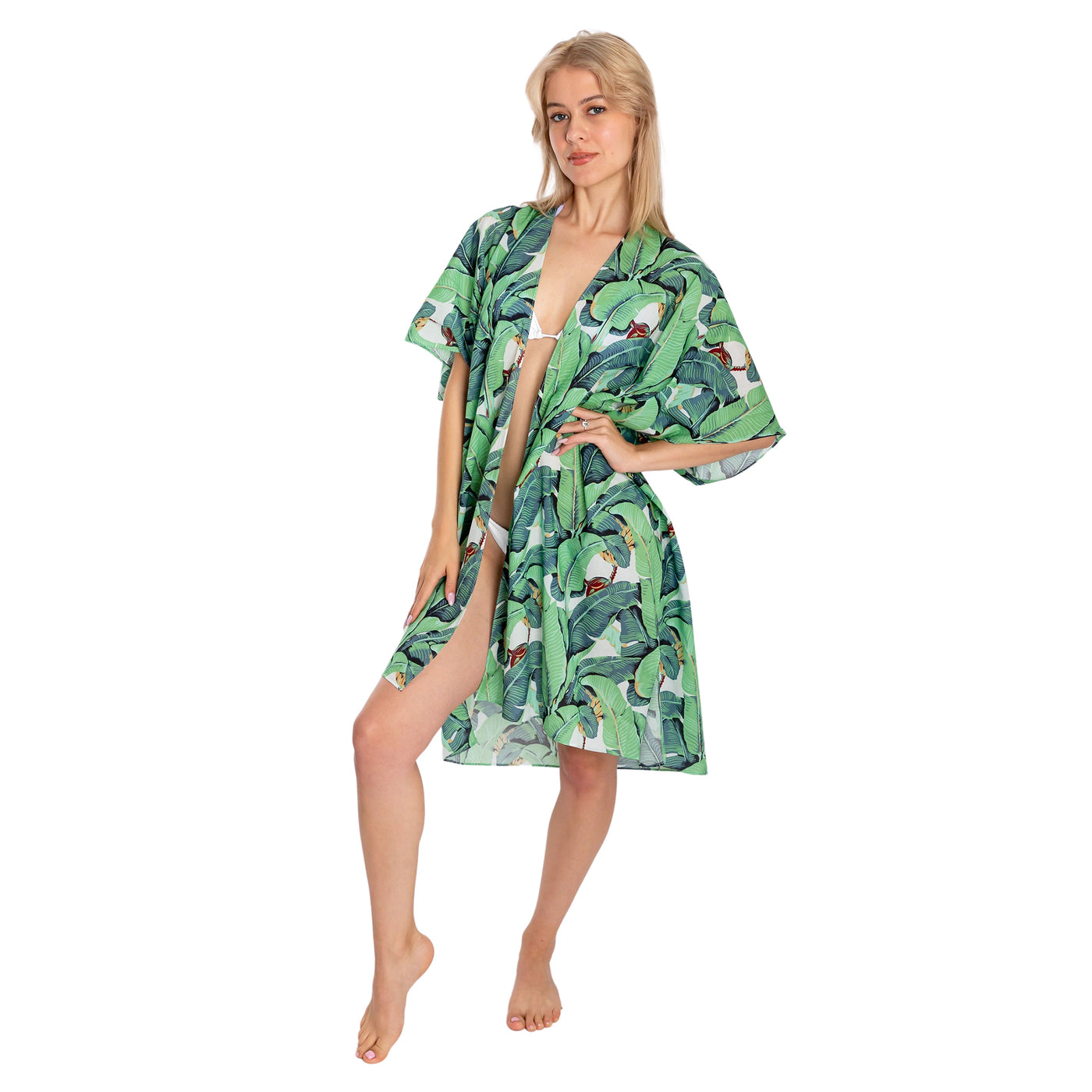 Women's Green Martinique® Banana Leaf Cover Up