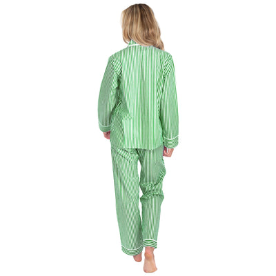 Women's Braddock Green Long PJ Set