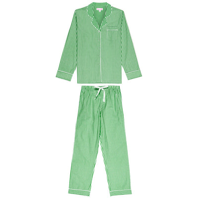 Women's Braddock Green Long PJ Set