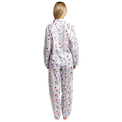 Women's Drawbertson Longhorns Long PJ Set