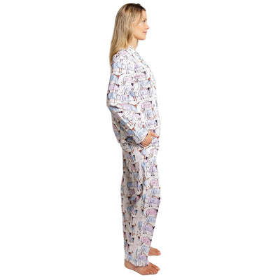 Women's Drawbertson Longhorns Long PJ Set