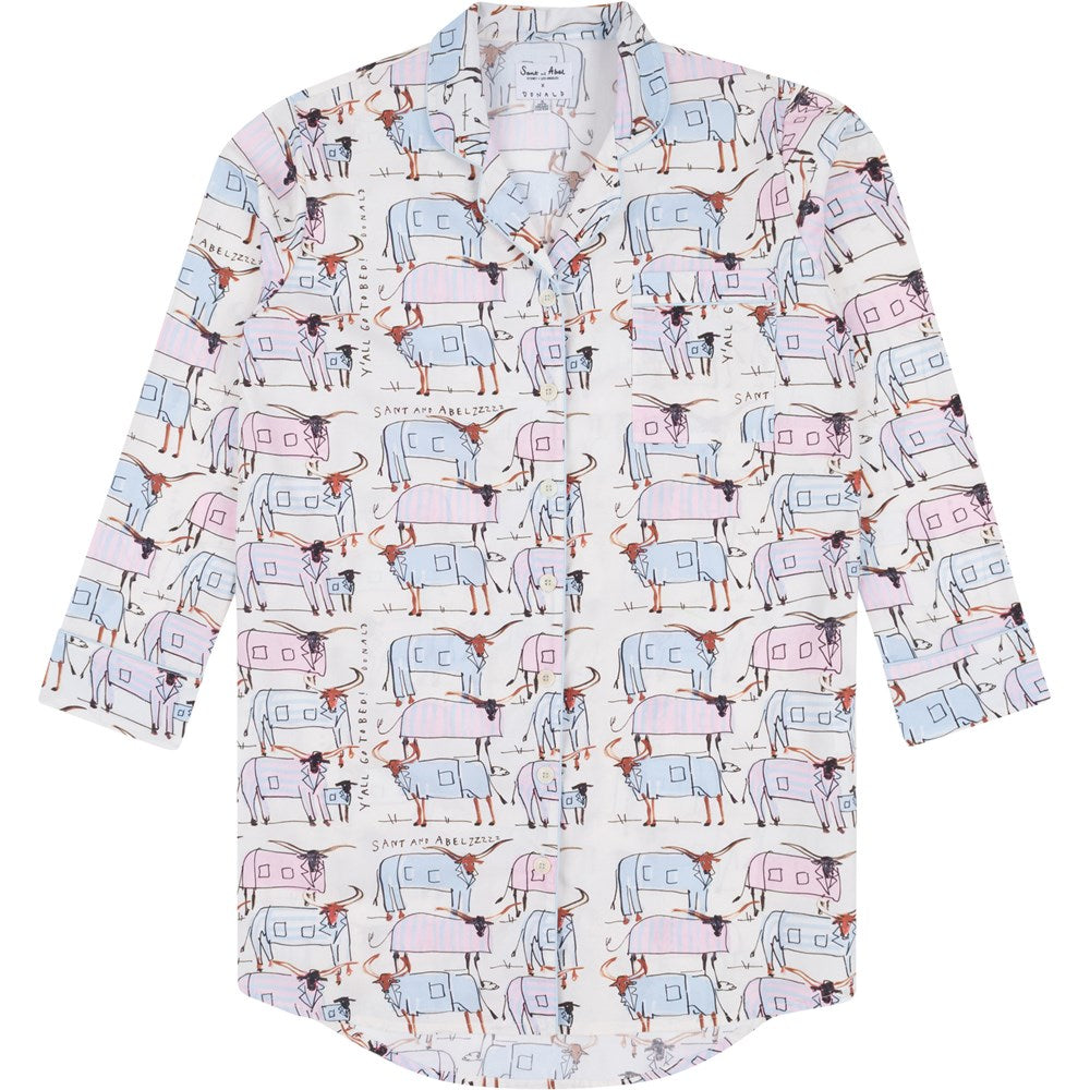 Women's Drawbertson Longhorns Night Shirt