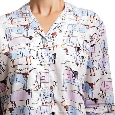 Women's Drawbertson Longhorns Night Shirt