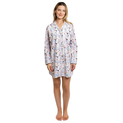 Women's Drawbertson Longhorns Night Shirt